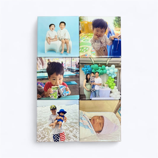 2x2" Custom Magnets (Set of 6)